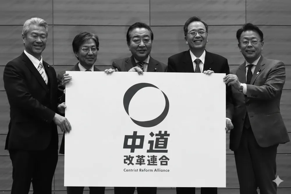 こけそうな中道改革連合