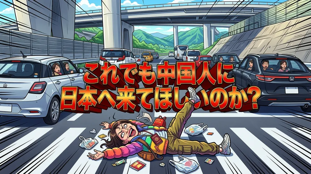 傍若無人な中国人観光客