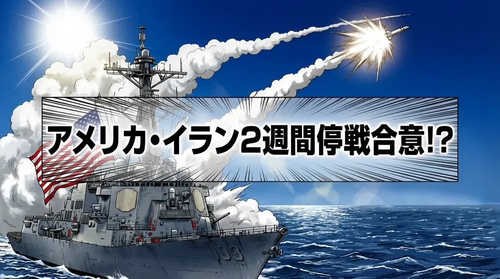 アメリカ・イラン2週間停戦合意