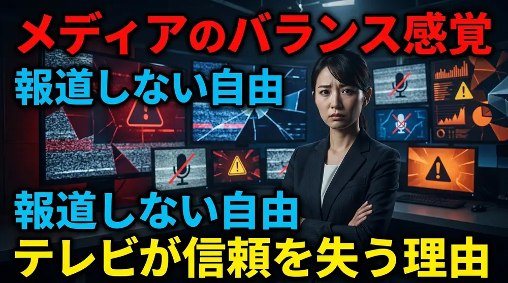 テレビが信頼を失う理由